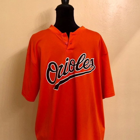Majestic Men’s Baltimore Orioles Jersey XL Orange - Picture 2 of 7
